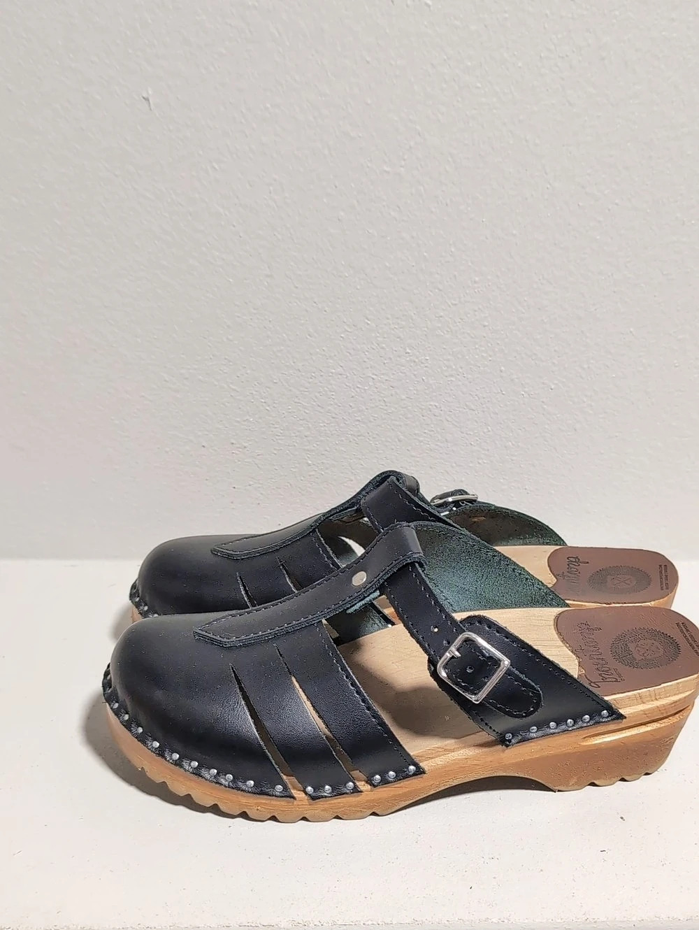 Troentorp Da Vinci Clog Black & Brown Clogs